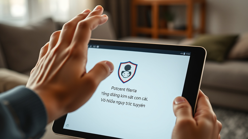 Ứng dụng kiểm soát con cái – Vô hiệu hóa nguy hiểm trực tuyến